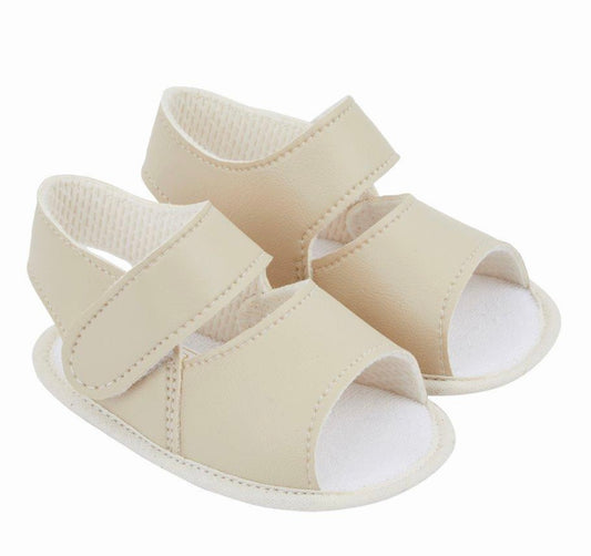 BAYPOD- Soft pre walker sandal ( Beige)