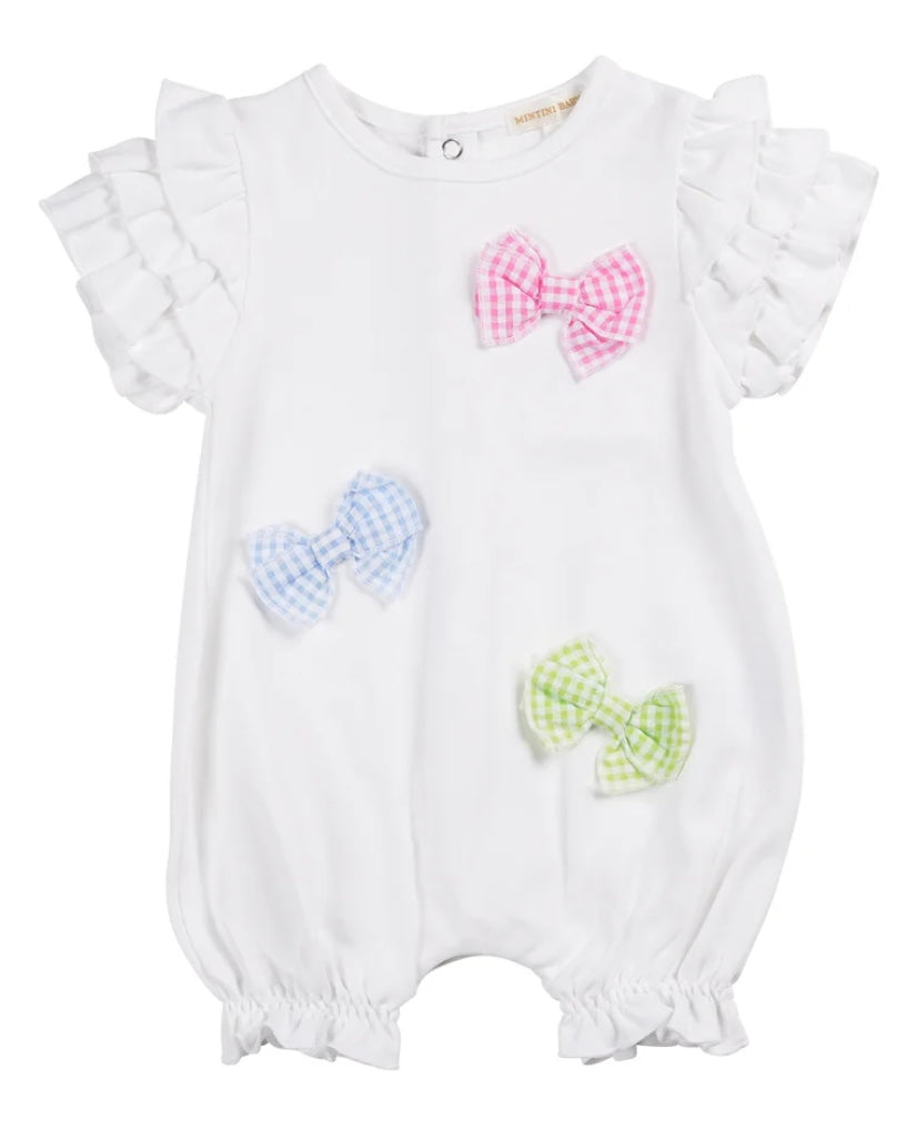 MINTINI- MB6413- White Romper