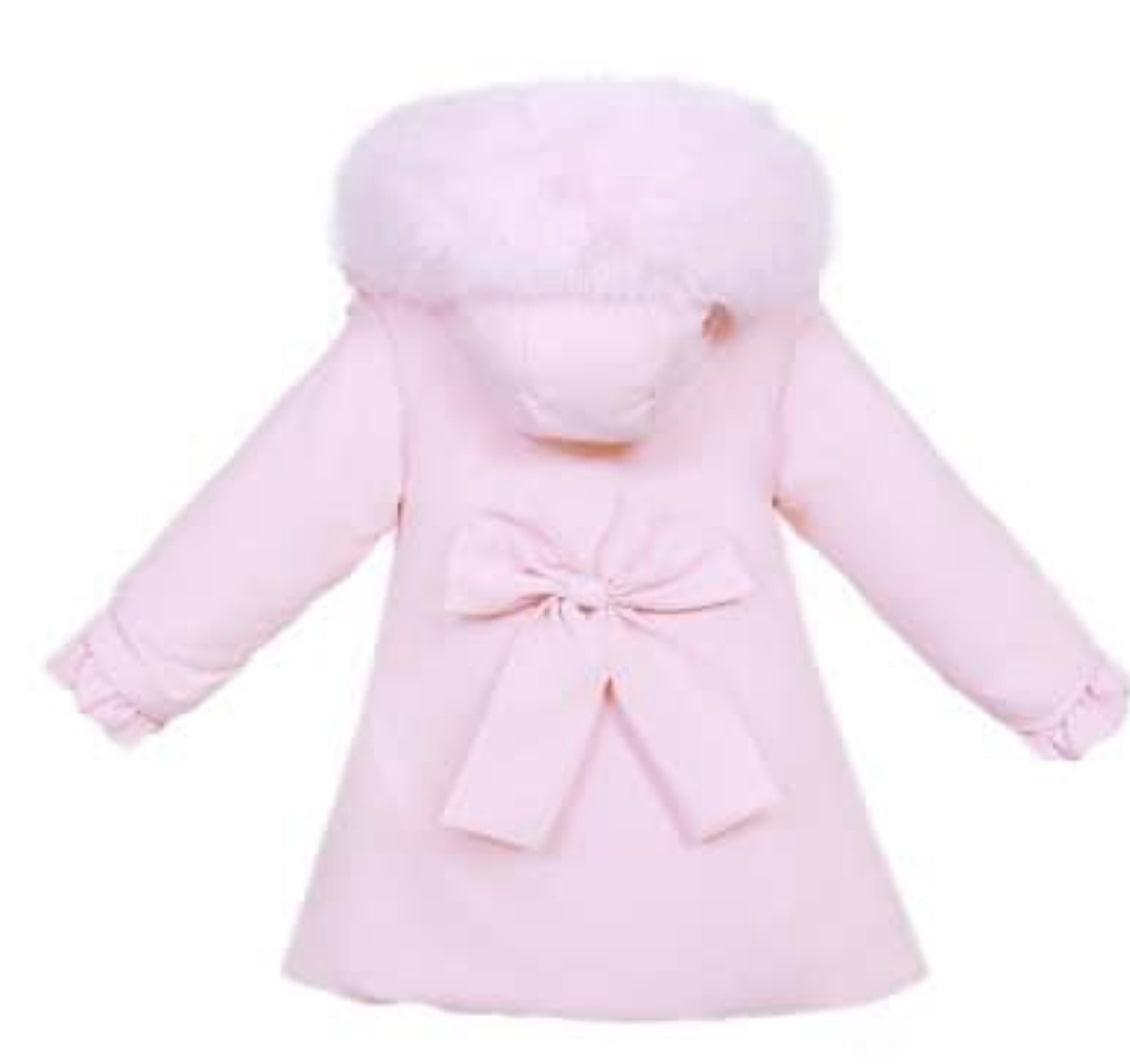 WEE ME- Puffa coat (PINK)