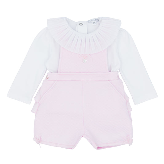 BLUES BABY- Dungaree set (PINK)