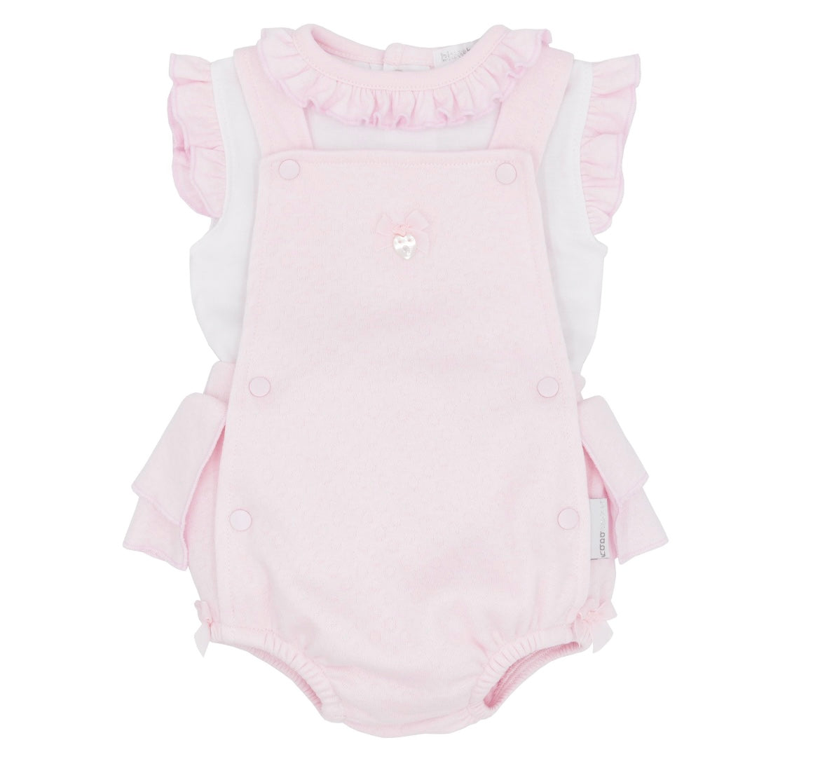 BLUES BABY- Bib frill dungaree