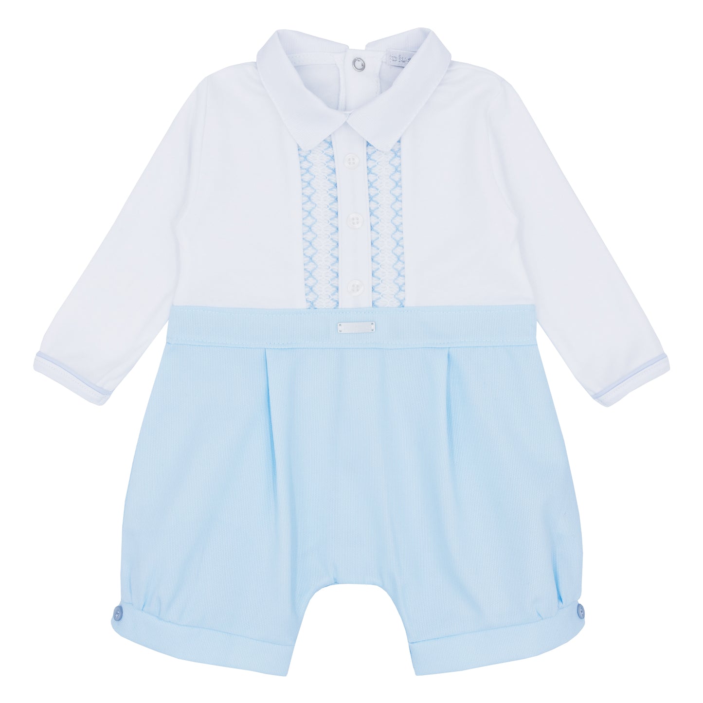 BLUES BABY- Smock style romper