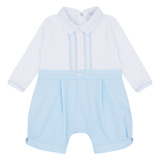 BLUES BABY- Smock style romper