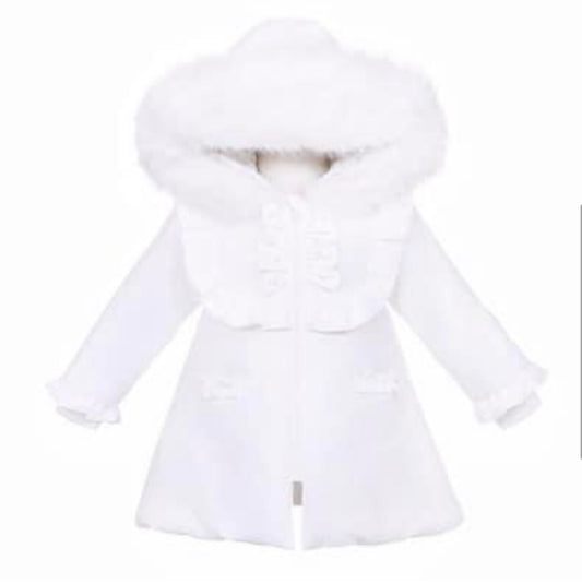 WEE ME- Puffa Coat (WHITE)