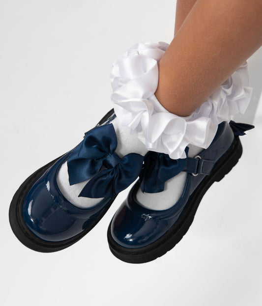 CARAMELO-School shoes (NAVY)