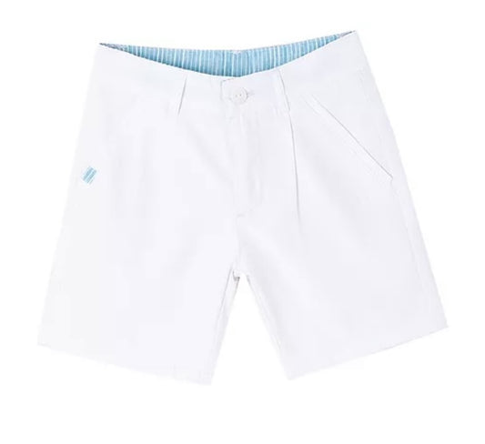 NEWNESS- White chino shorts