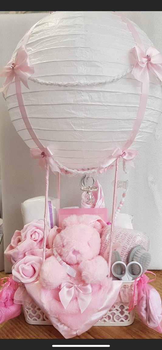 Hot air balloon baby gift