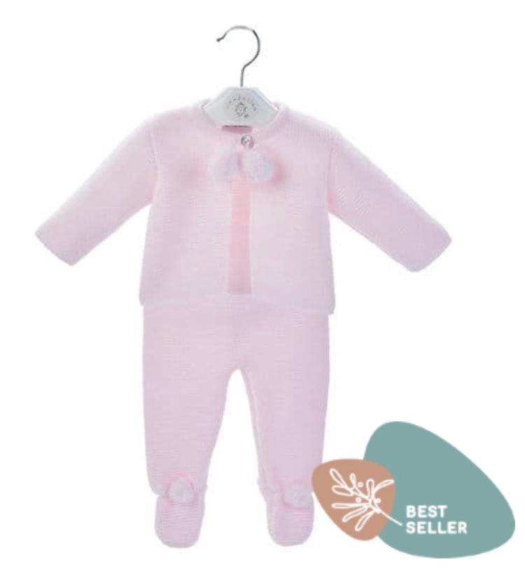 DANDELION- 2 piece knit set (pink)